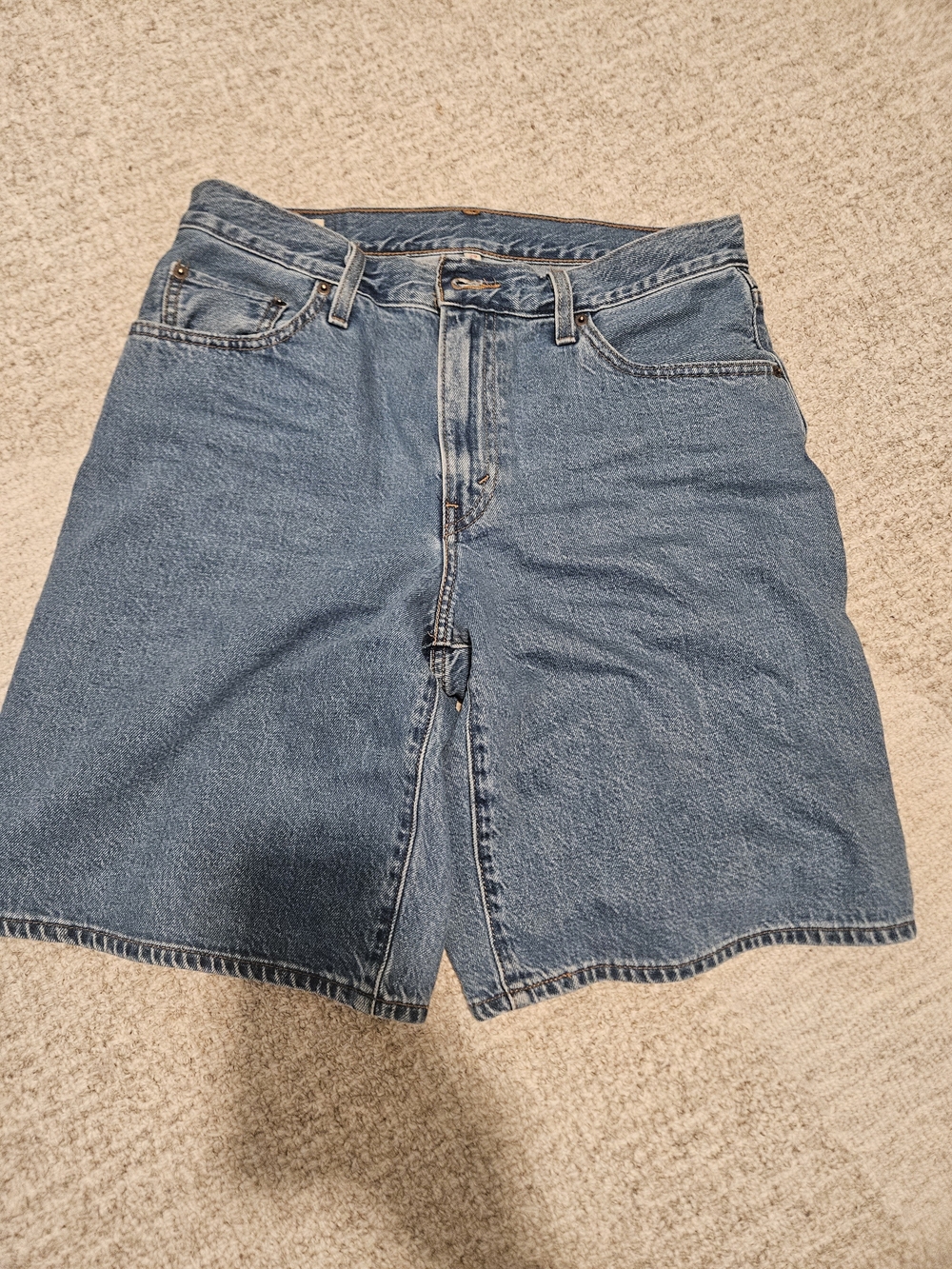 Levi's Blue Denim Jean Shorts